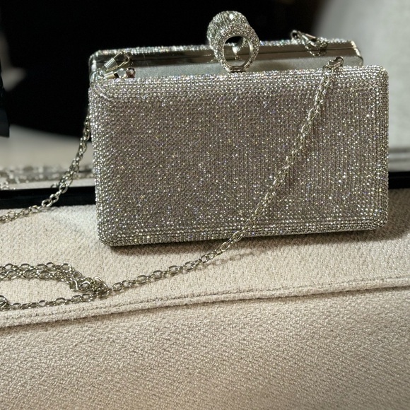 Glamorous Glitter Evening Bag - Picture 12 of 12